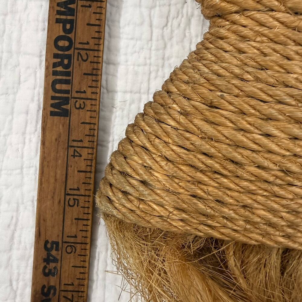 Hanging Rope Fish with Tassel Tail, Boho Chic - Picture 4 of 4